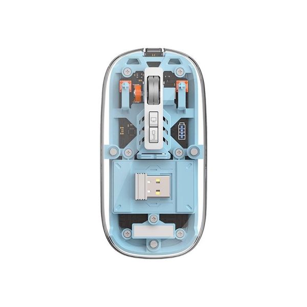 1. “WiWU WM105 Crystal Magnetic Wireless Mouse | সেরা দাম 1250 টাকা | ফাস্ট ডেলিভারি”
